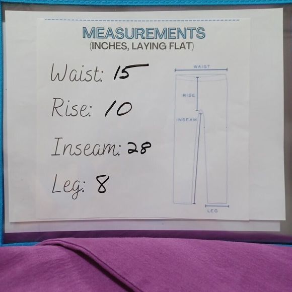 Womens Jeans Size 10P Mauve Flex Denim Straight Leg DG2 by Diane Gilman - Picture 5 of 8